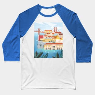 Portugal, Lisbon Baseball T-Shirt